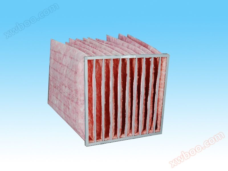 F7 glass fiber medium efficiency filter bag
