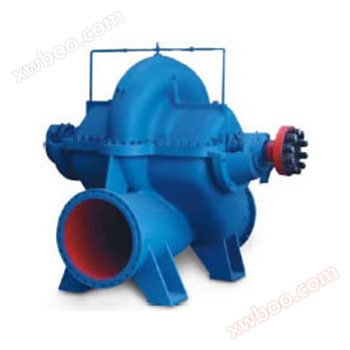 Bomba centrífuga de voluta de doble succión y apertura media