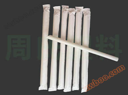 Degradable straw PLA