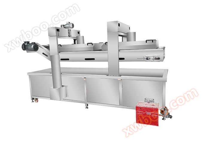 Máquina fritora de trozos de pollo