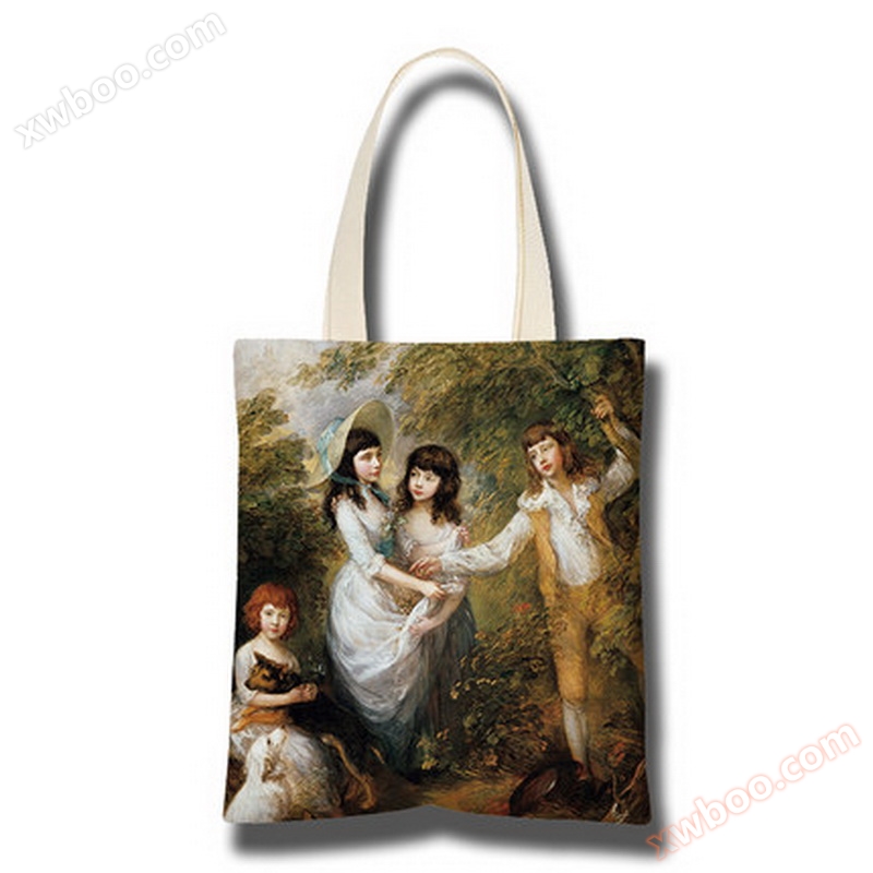 Grote katoenen winkeltas